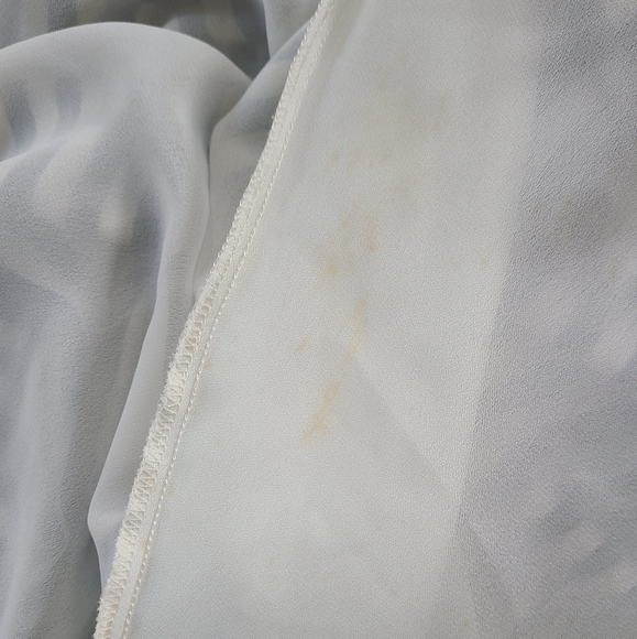 BCBG Max Azaria Black and White Striped Silk Halter Dress - Picture 10 of 10